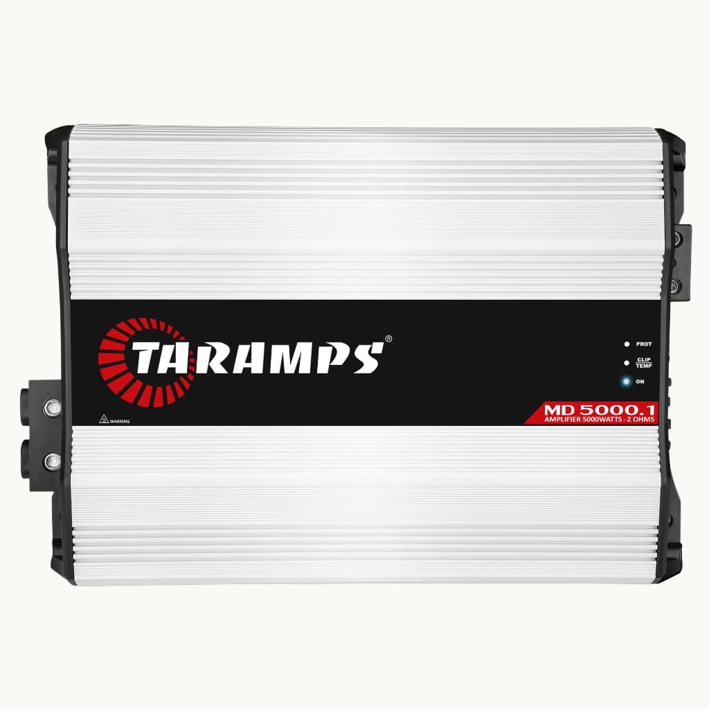 Modulo Amplificador Automotivo Digital Taramps MD5000 5000w Rms 1 Canal 2 Ohms Potencia Som