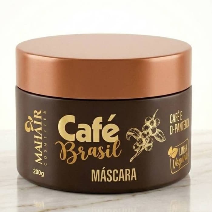 Mascara Capilar Mahair Com D'Pantenol Café Brasil - Promoção !!