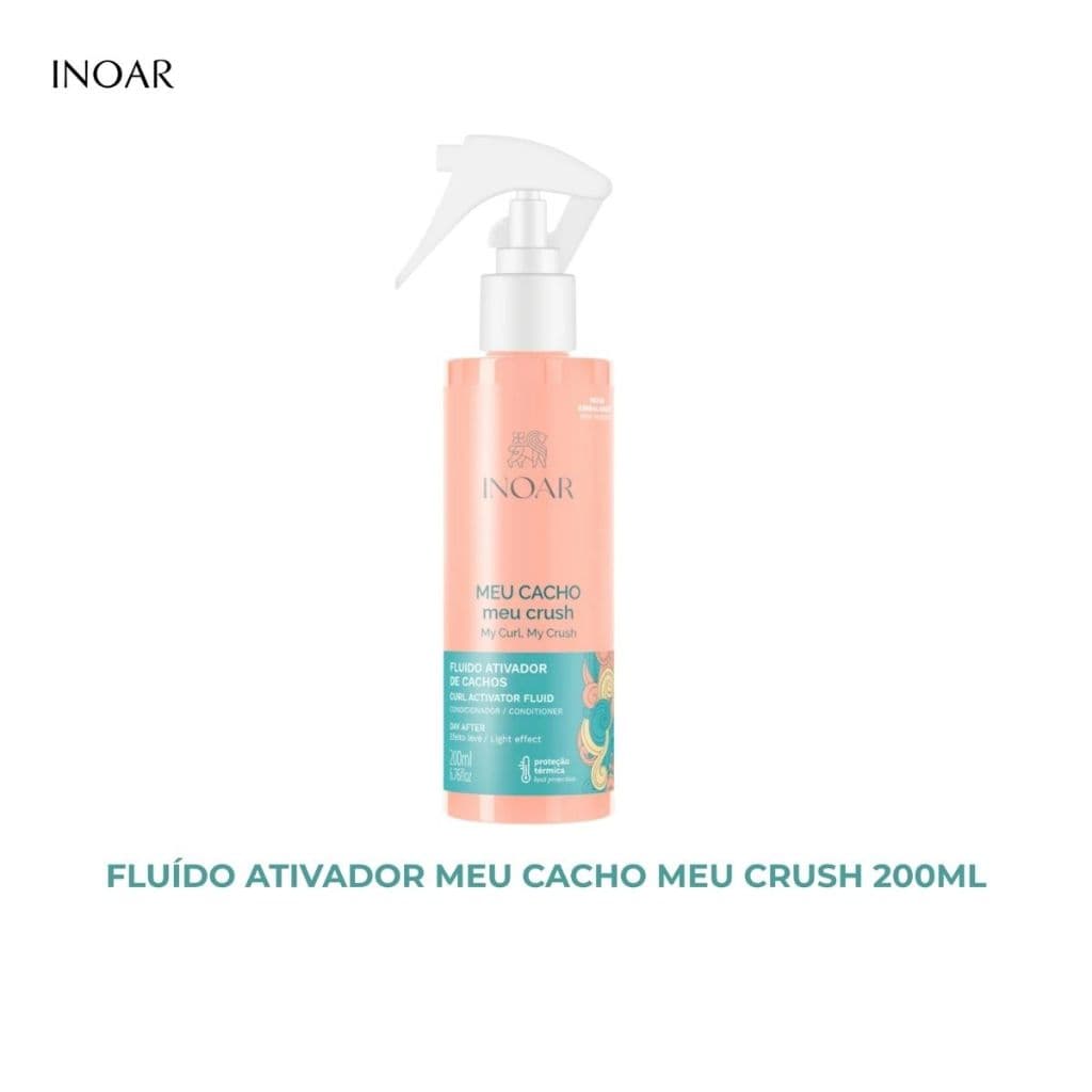 Fluido Ativador Inoar Meu Cacho Meu Crush 200ml
