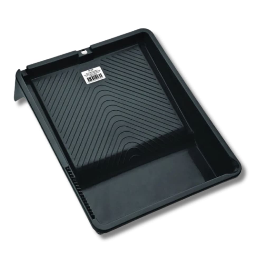 Bandeja Plástica Atlas Para Pintura 2,7l Preta Para Rolo 23cm