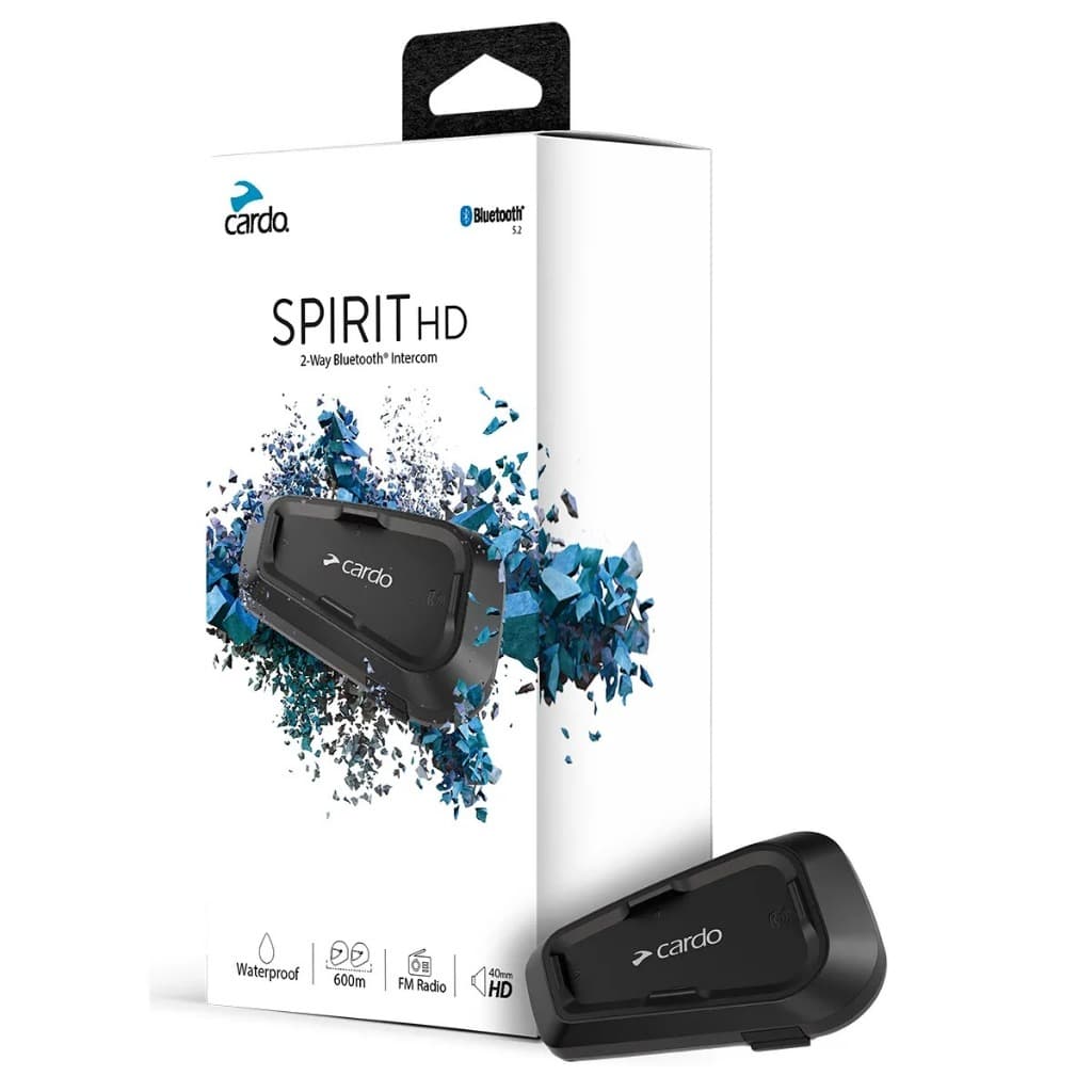 Intercomunicador Cardo Spirit Hd Unitario  - Bless Motos