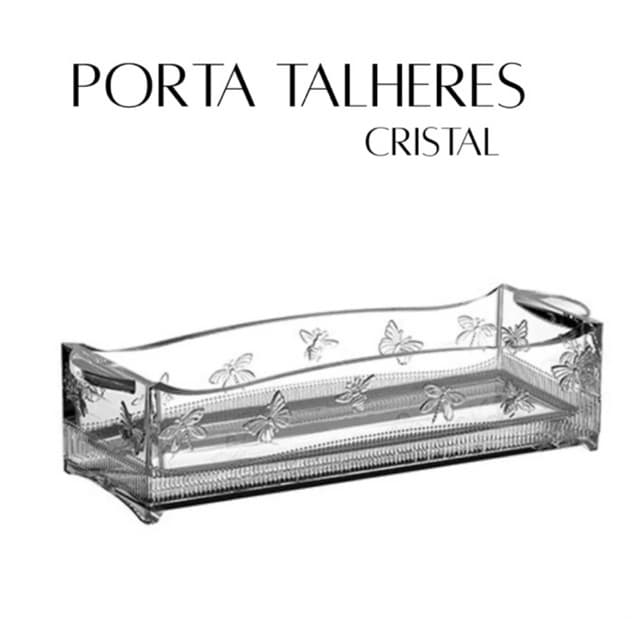 Porta talheres multiuso cristal voadores envio rápido