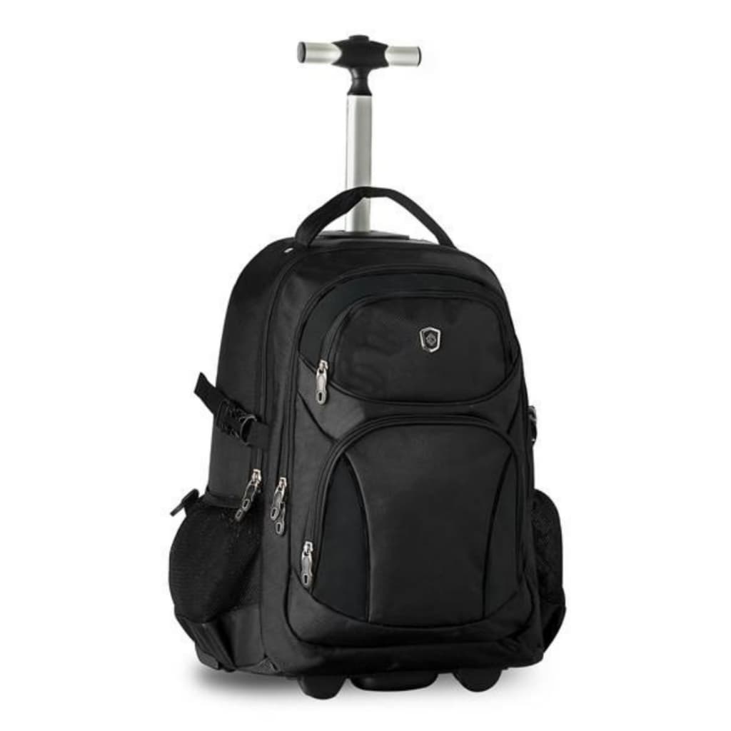 Mochila Com Rodas Masculina Executiva Resistente Original Clio Style