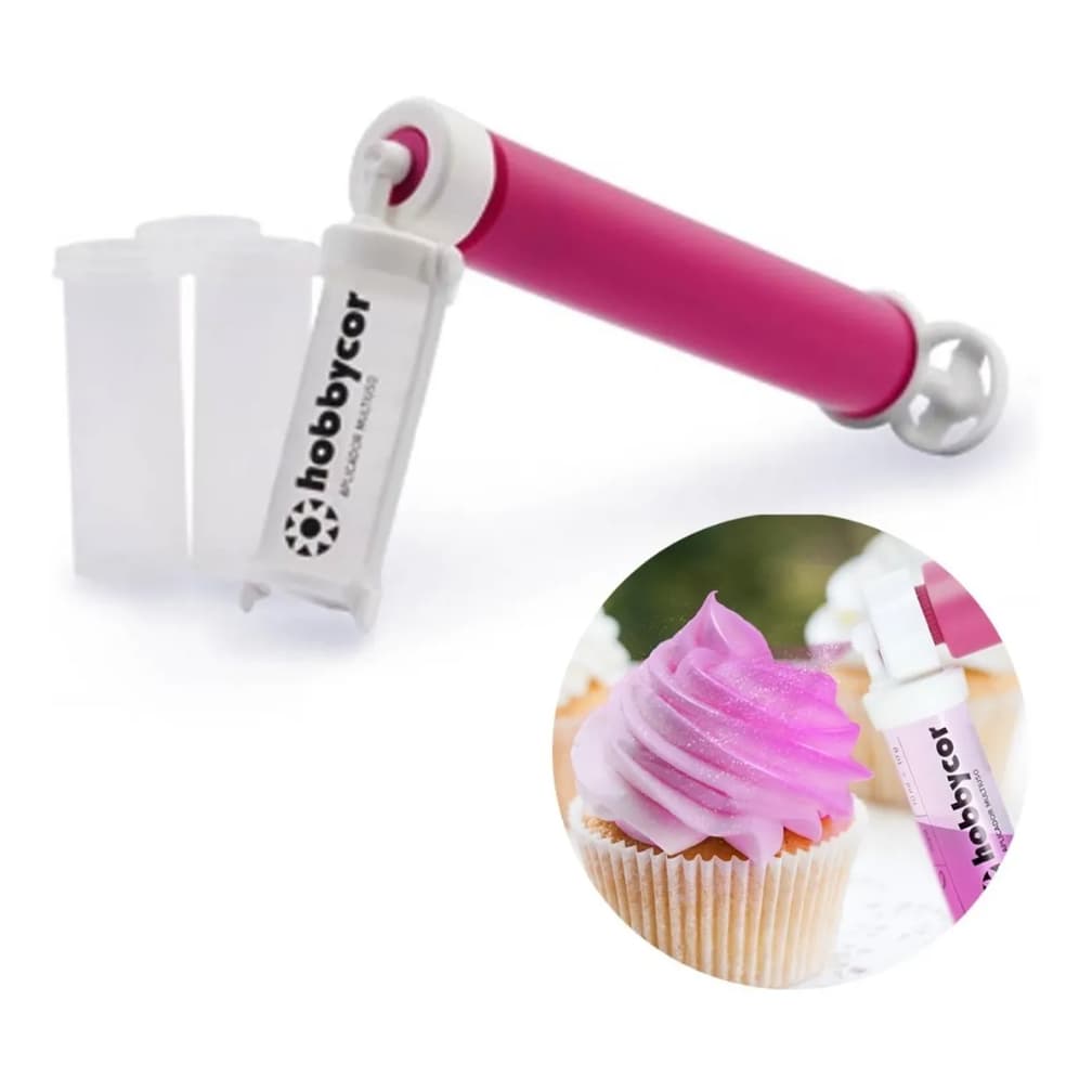 Aplicador Hobbycor Guarany Profissional | Decoração de Doces + Efeito Spray Confeiteiro
