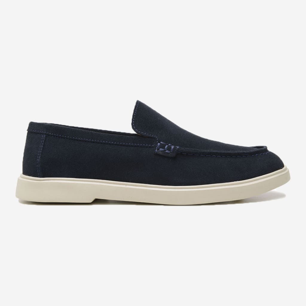 Mocassim Masculino Slip On em Camurça Elegante Casual Várias Cores Lançamento