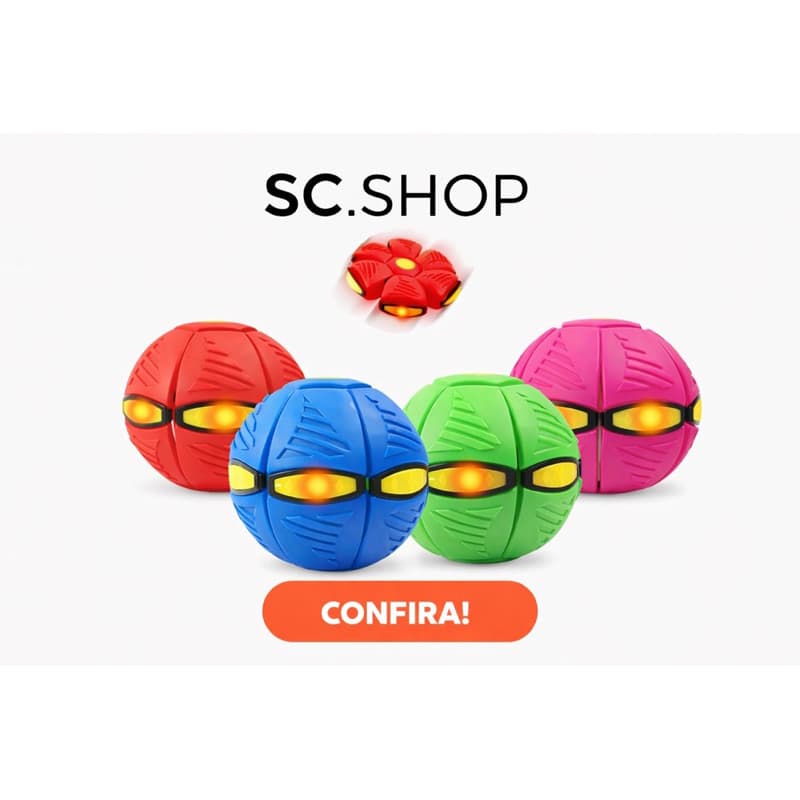 Bola Mágica Interativa Transformável com Luz LED Bola Inteligente Automática Anti Tédio para Cachorros e Crianças