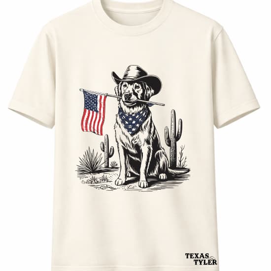 Camiseta Masculina Country  Malha Peruana 100% Algodão Cachorros  Estilo Cowboy Confortável
