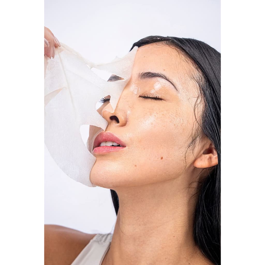 Kit 2 Máscaras Faciais Mel K Beauty Hidratante Pele Macia