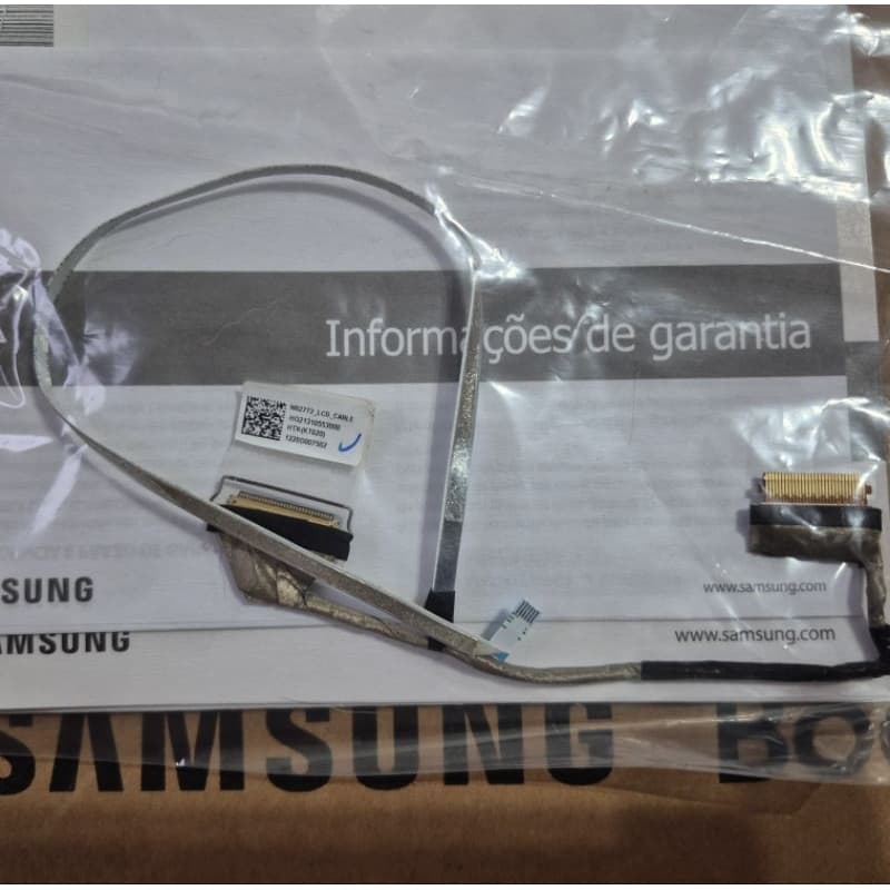 Cabo Para Tela Monitor Notebook Samsung Samsungbook Np550xda