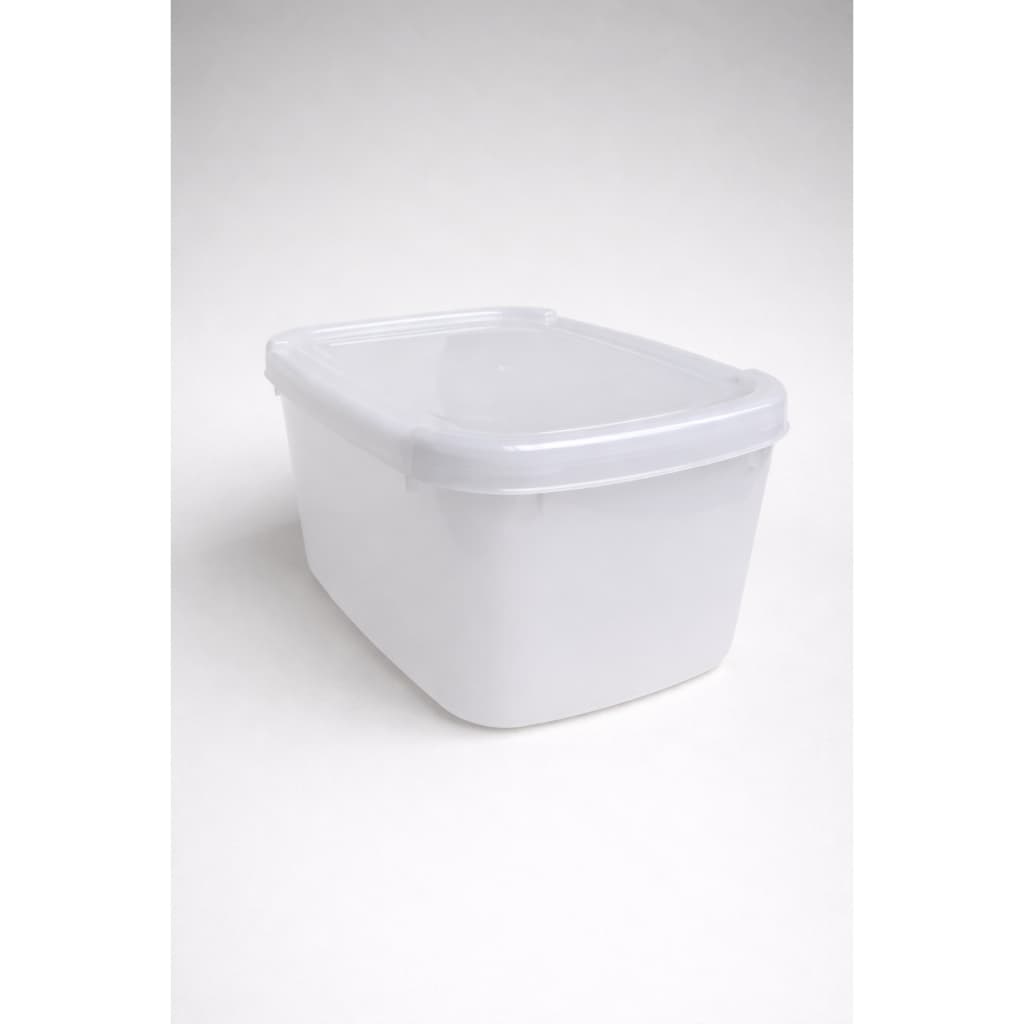 Kit 20 Potes 2 Litros com Tampa | Pote para Sorvete Açaí Freezer Marmita Reforçado