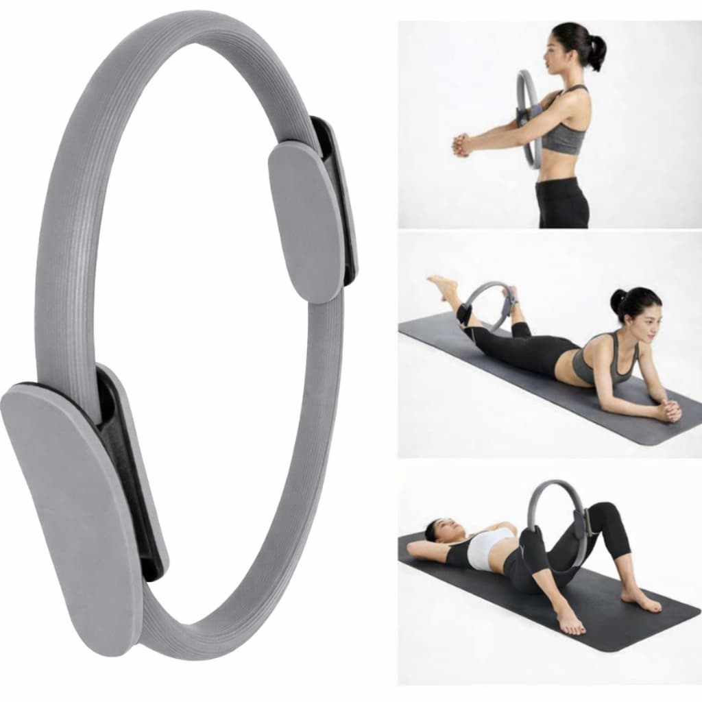 Anel De Pilates Fisioterapia Arco Yoga Fortalecedor Fitness