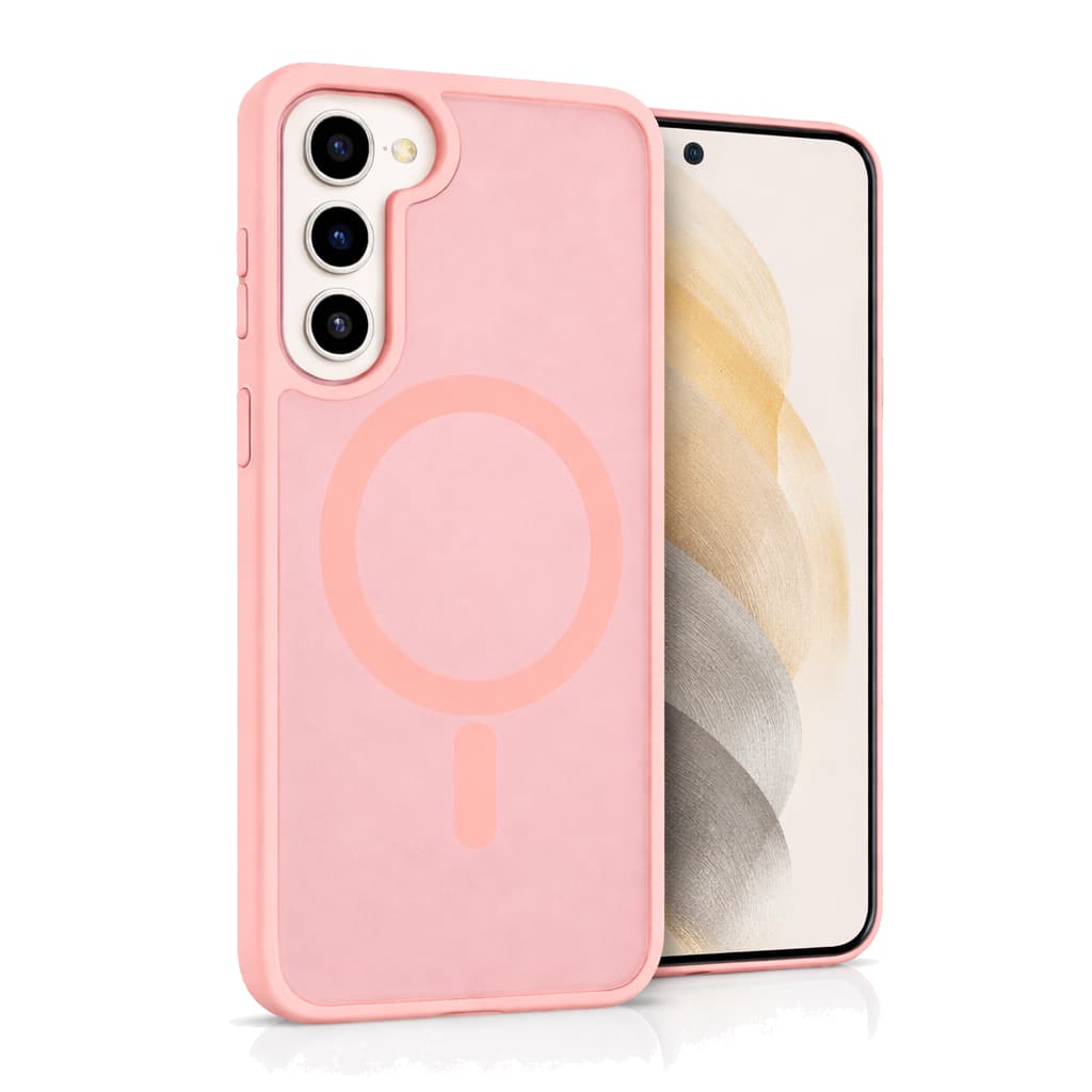 Capinha Case Magnetica Fosca Para Para Samsung Galaxy S24 + Pelicula De Camera Protetora Premium