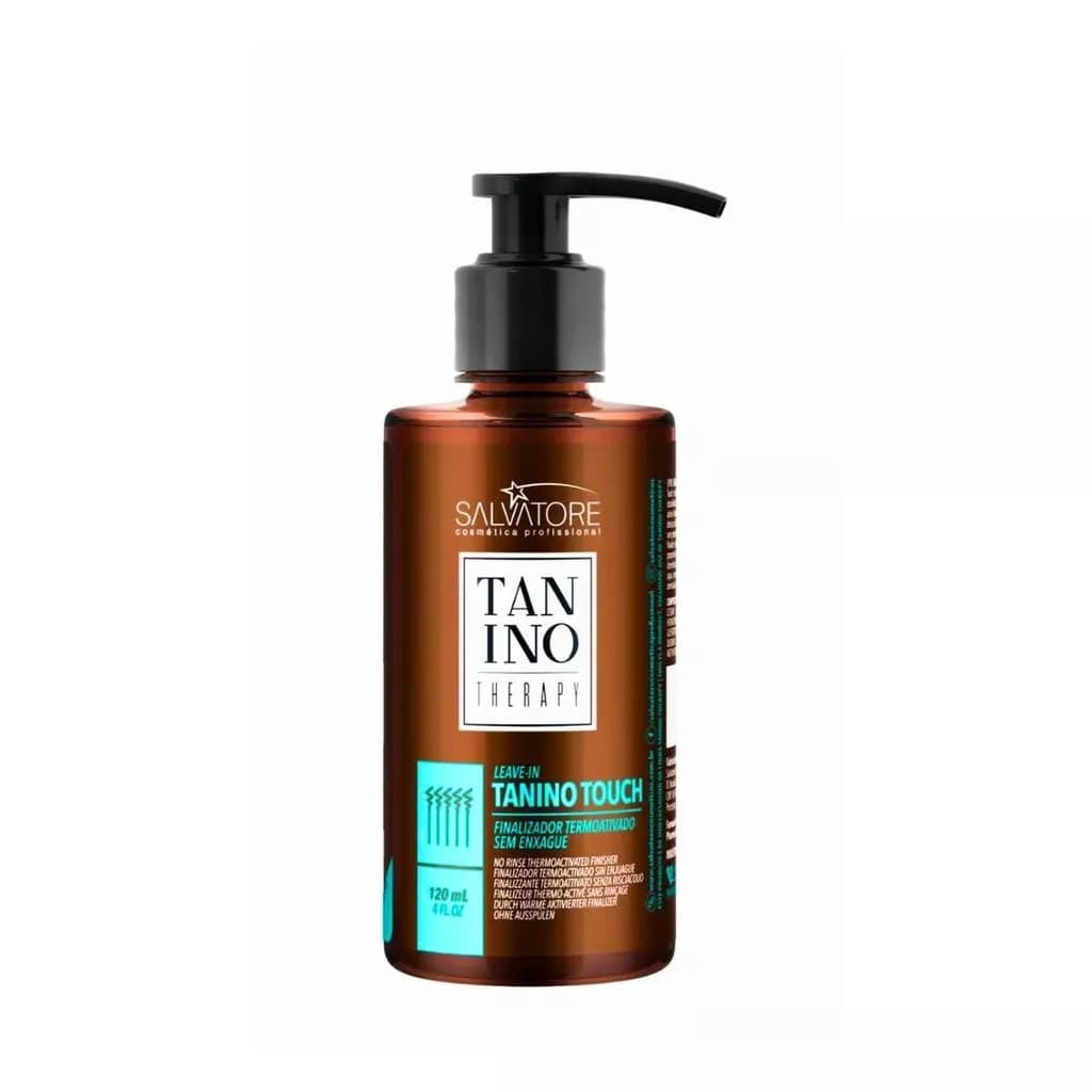 Finalizador Termoativo Sem Enxague Tanino Therapy Leave in TT Touch Salvatore Original 120 ml