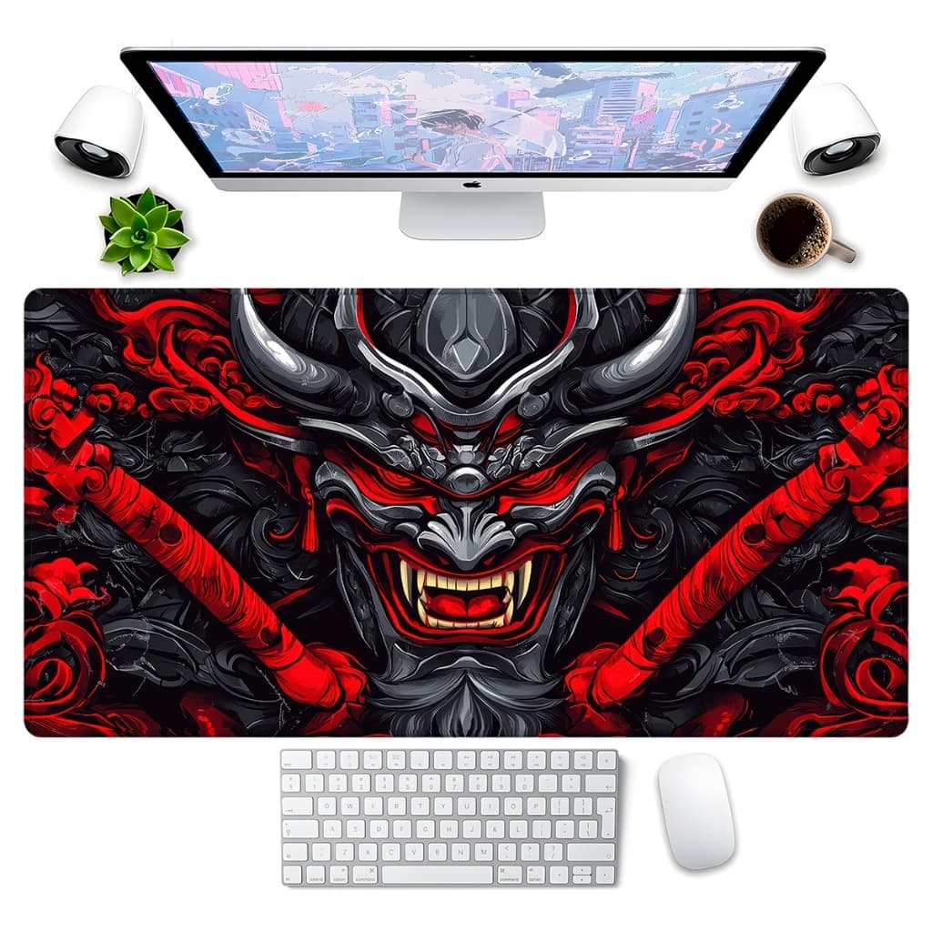 mouse pad gamer oriental  pc antiderrapante borda costurada 35x25 60x30 80x30