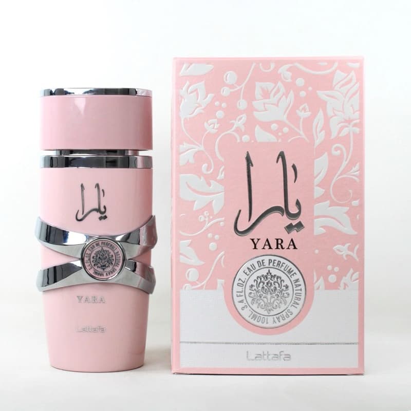 Perfume Feminino Lattafa Yara Rosa 100ml – Original e Autêntico