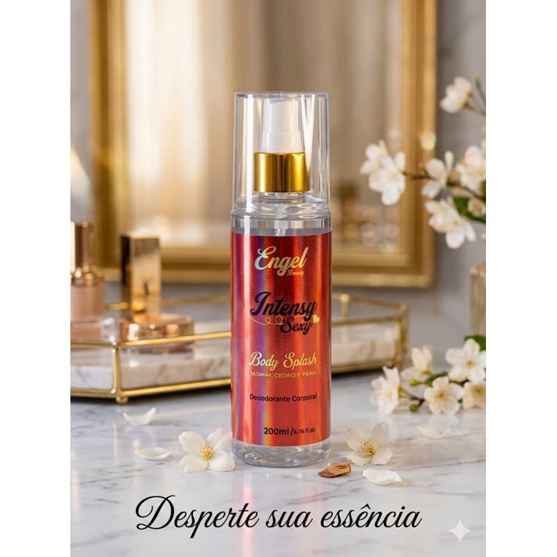 Lancamento Body Splash Engel Beauty 200ml desodorante corporal