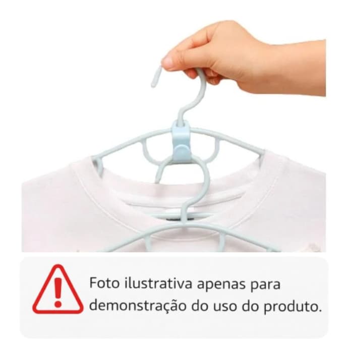 👚Conector de Cabide Organizador Vertical – Economia de Espaço e Design Funcional | Organização de Guarda-Roupa Inteligen