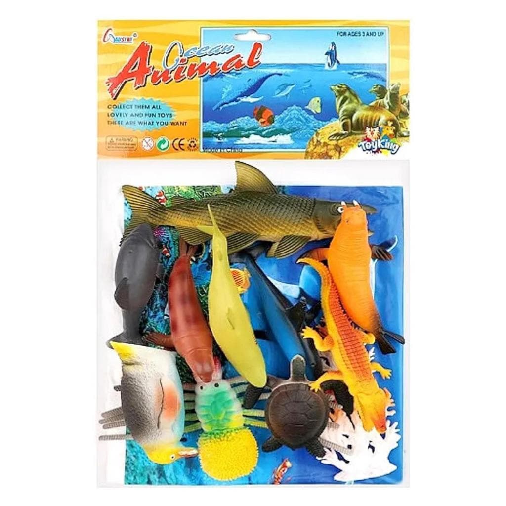 Kit Fundo do Mar  Brinquedo Resistente Qualquer Idade Educativo