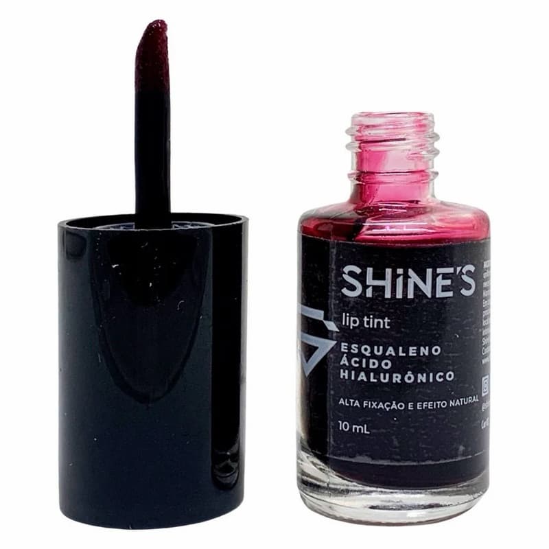 O Lip Tint Shine's com Esqualano e Ácido Hialurônico (modelo SH1004)