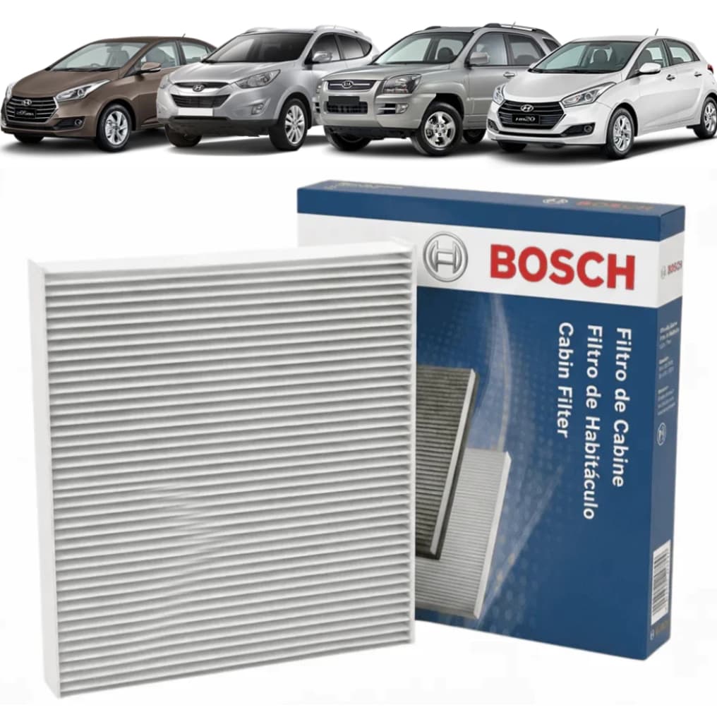 Filtro Cabine Ar Condicionado Hyundai Hb20 Ix35 Tucson Kia Sportage BOSCH