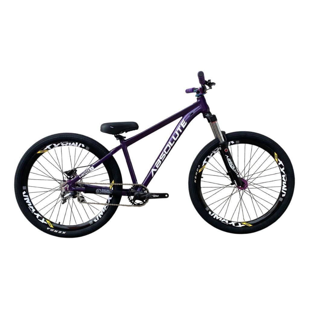 Bicicleta Absolute Nero 5 Aro 26 Aluiminio  Freio Disco Vmaxx Relação 1x1 Single Sem Marcha Pedivela Single Modelo Grau
