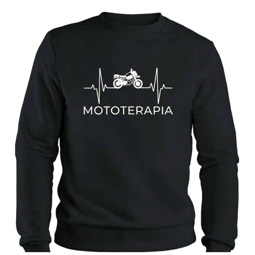 Casaco do Moletom Flanelado Estampa Mototerapia Premium Agasalho Peluciado Moto Motociclista Viagem