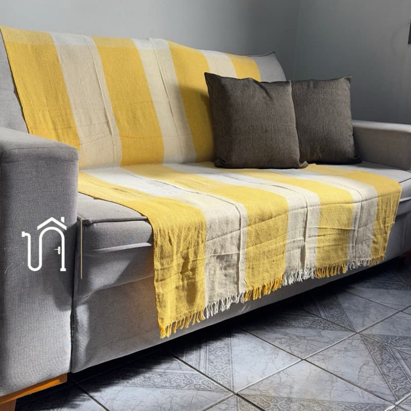 Kit 02 Mantas Luxuosas tipo capa de sofá gigante 210x120 protetora decoração