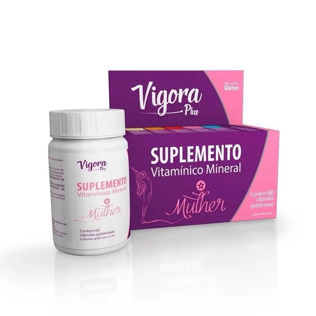 Vigora Plus Mulher Vitamínico 60 capsulas