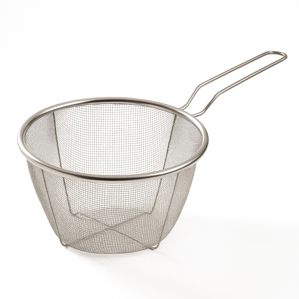 Cesto para Fritura 16cm em Aço Inox – Kit 1 ou 2 Unidades