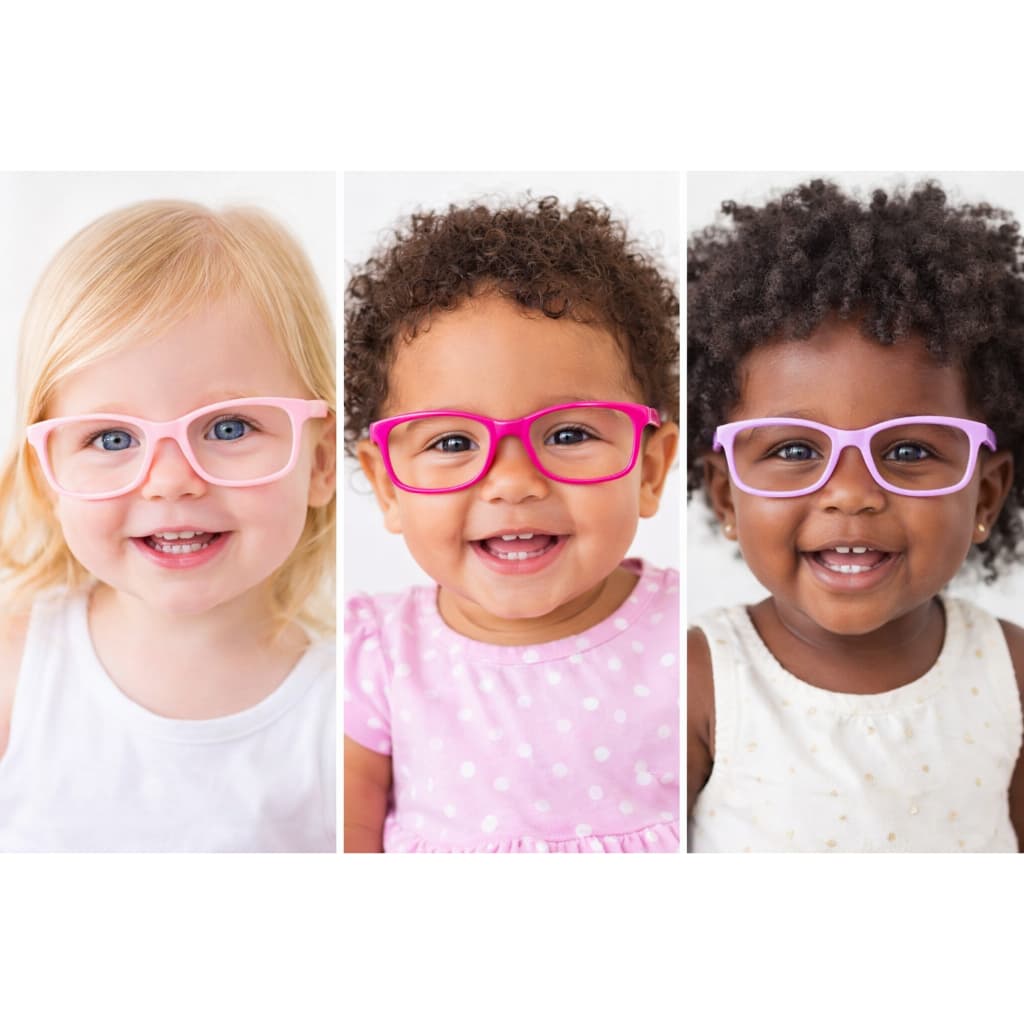 Óculos Infantil Silicone Flexível – Alta Resistência (4 a 6 anos) retangular
