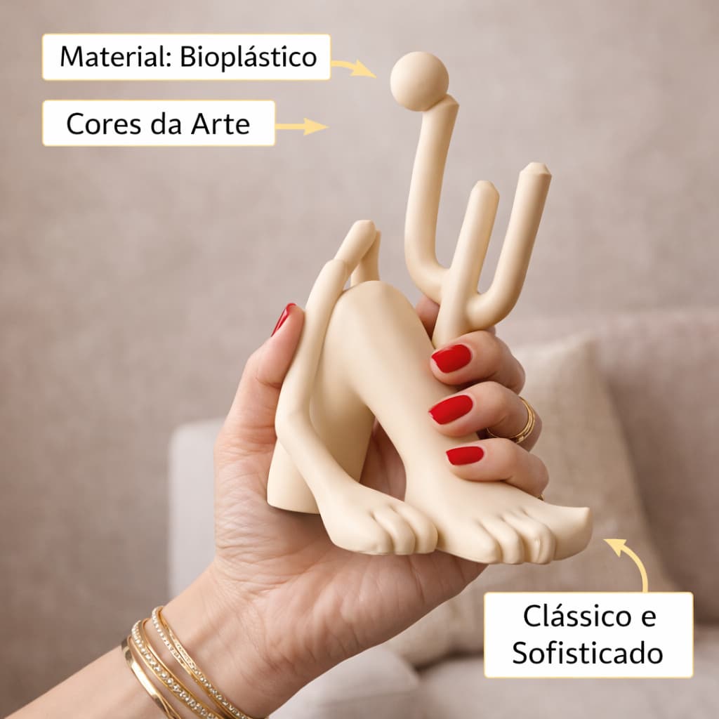 Escultura Abaporu Arte Moderna Inspirada em Tarsila do Amaral Decoração Premium Arte Brasileira Dia dos Namorados