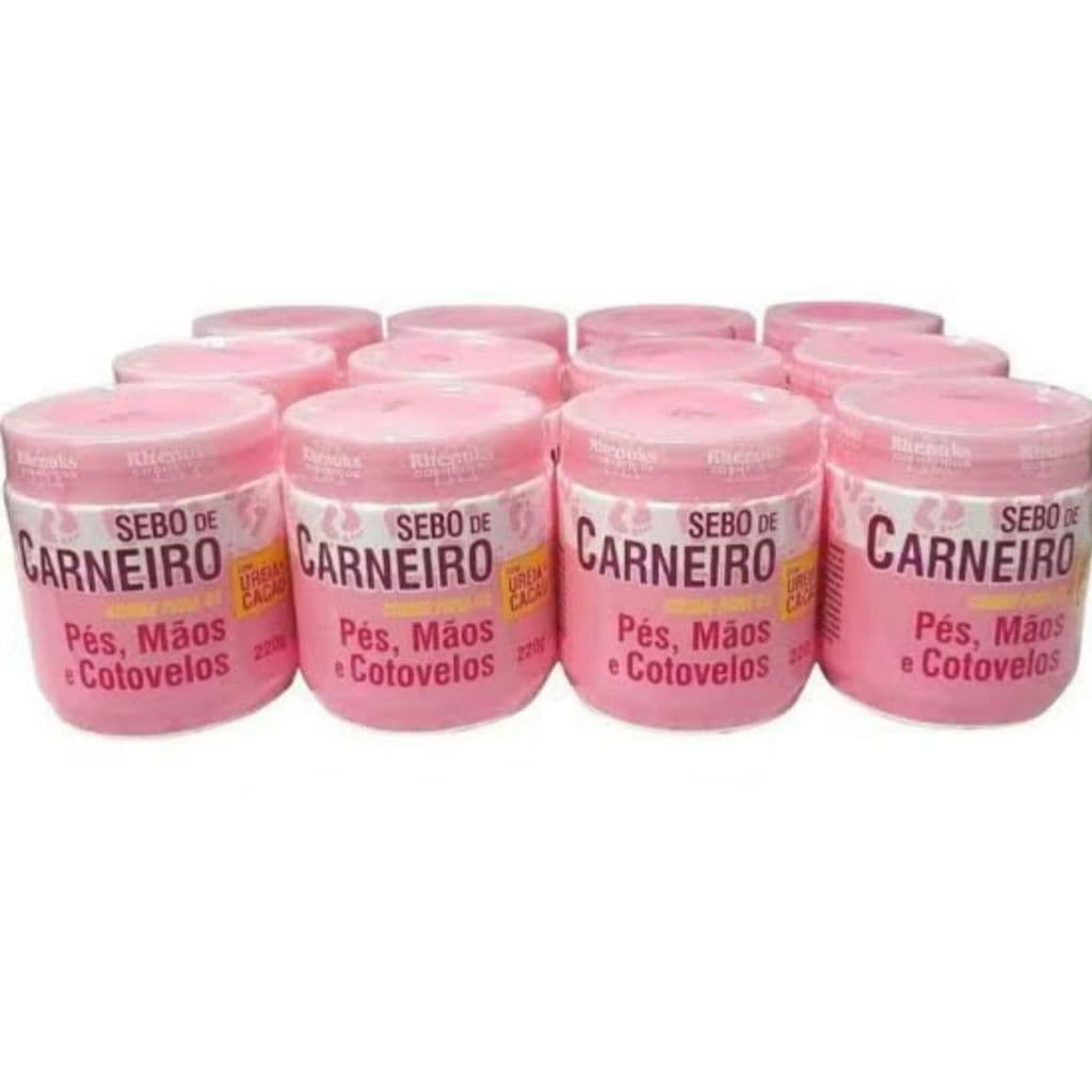 12 Unidades Sebo De Carneiro Pés Mãos e Cotovelos Rhenuks
