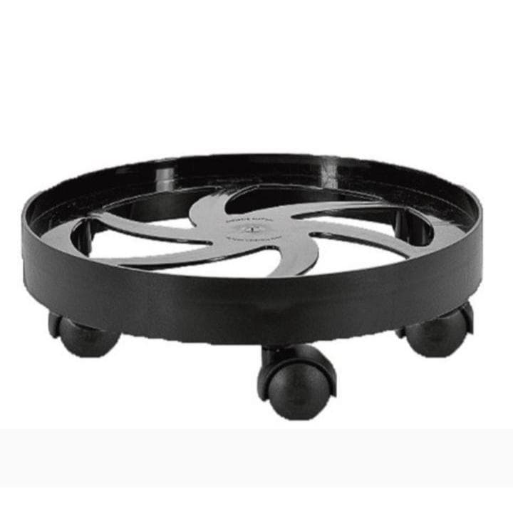 Suporte Multíuso com Rodinhas para Botijão, Galão de Água e Vasos – Fácil de Mover- Resistente- Útil