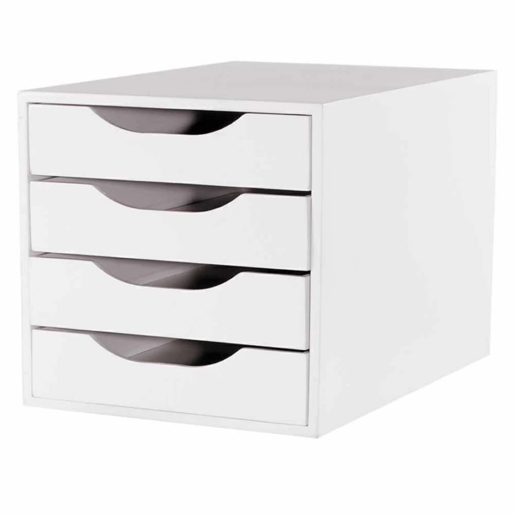 Módulo Gaveteiro Easy Box 4 Gavetas Branco Souza