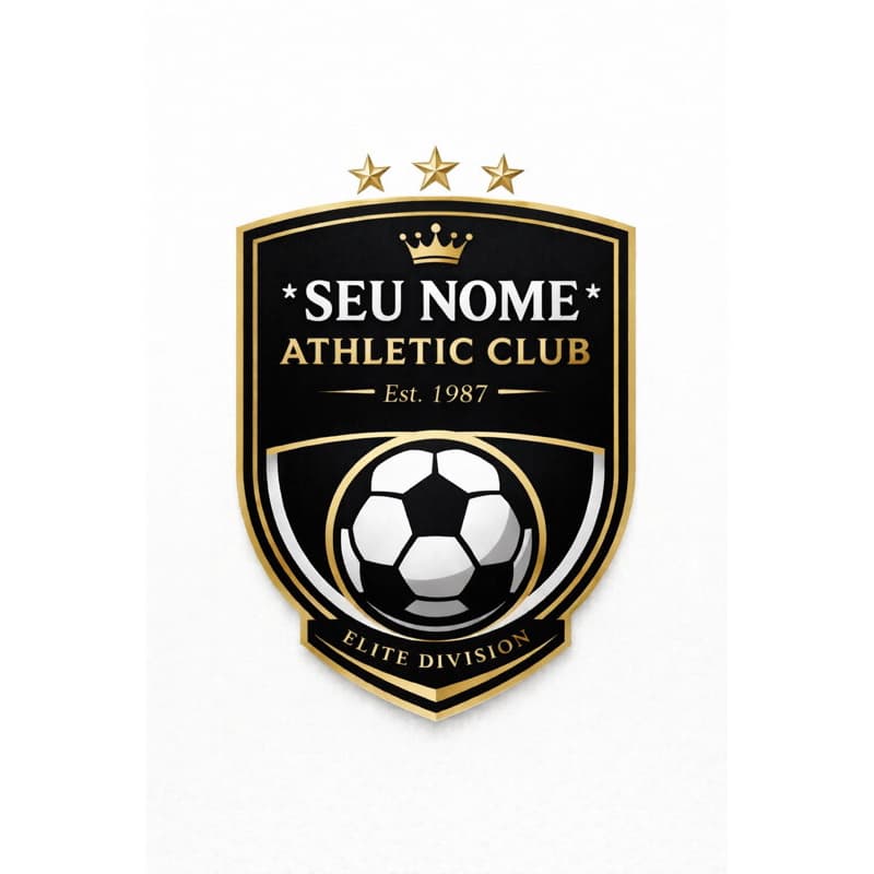Camiseta Personalizada Time Premium ⚽ Nome Personalizado Estilo Clube Europeu | Presente Exclusivo Masculino/Feminino