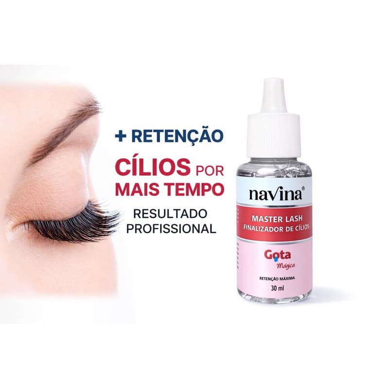 Fninalizador de gota de extensão de Cilios  Navina  Master  lash 30 ml