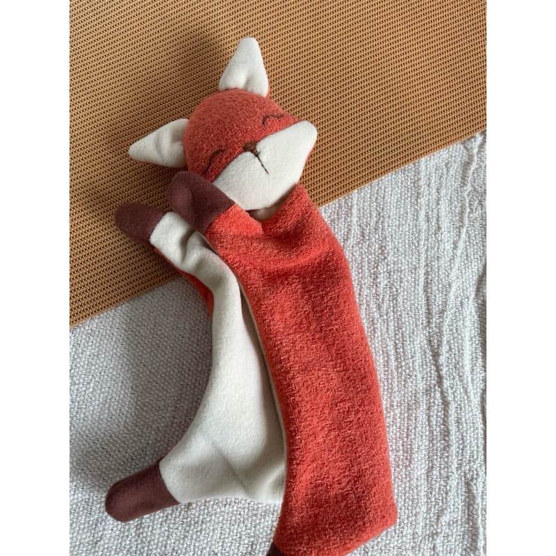 Naninha Raposa Bebê Antialérgica Pelúcia Macia Para Dormir Infantil