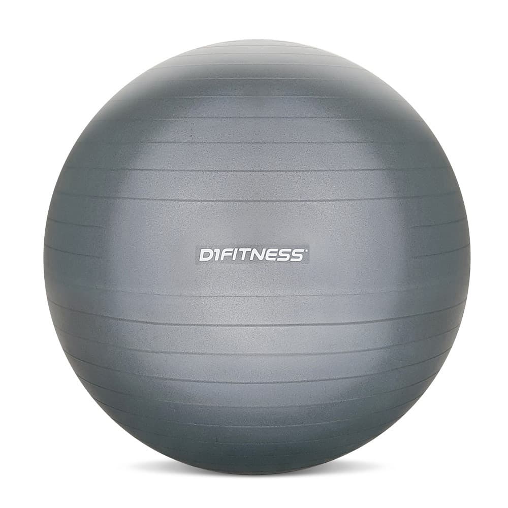 Bola Suiça - Fit Ball - D1Fitness 55cm Com Bomba de ar Yoga Pilates Profissional