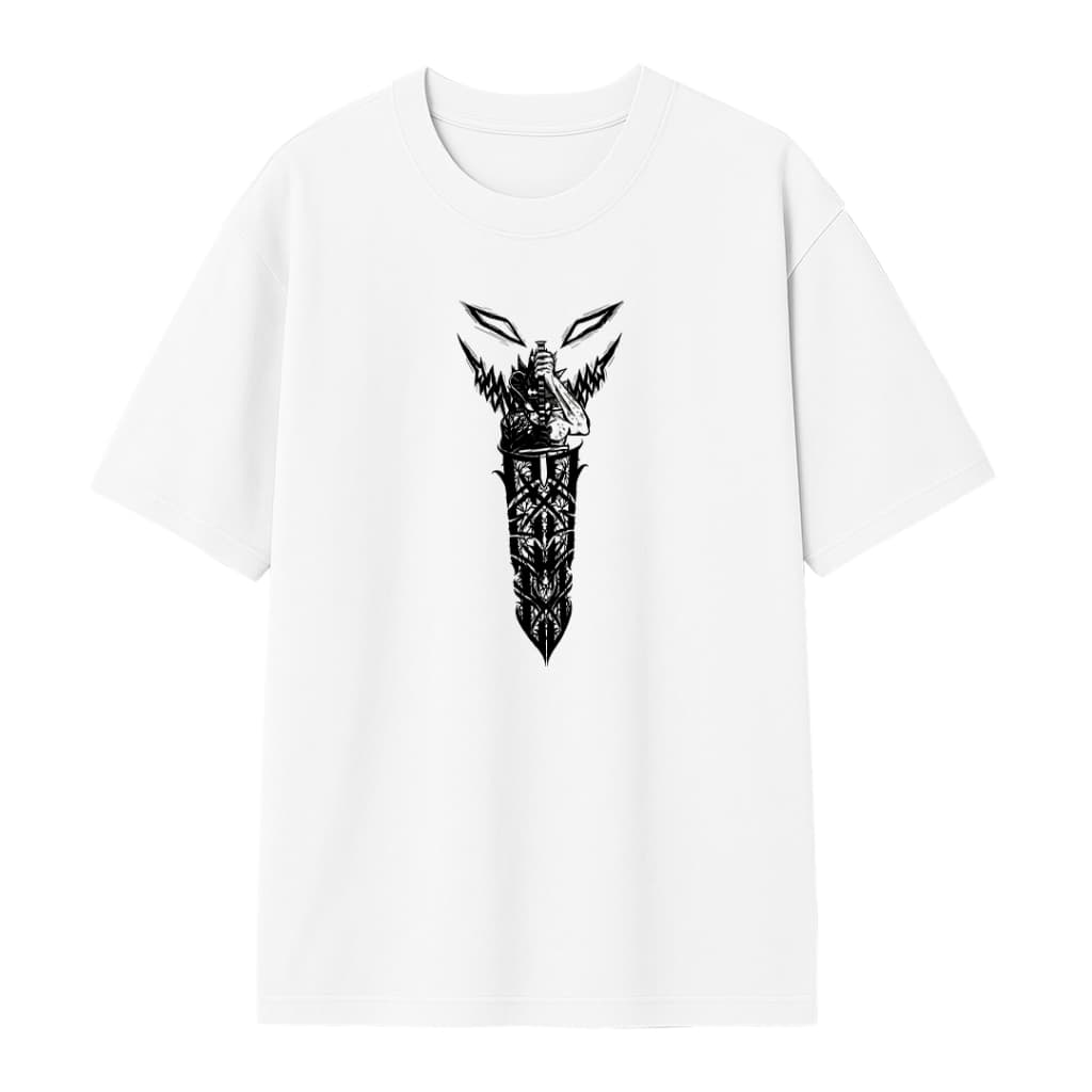 Camiseta Oversized Black Clover Unissex Anime Asta Streetwear 100% Algodão Feminino Masculino