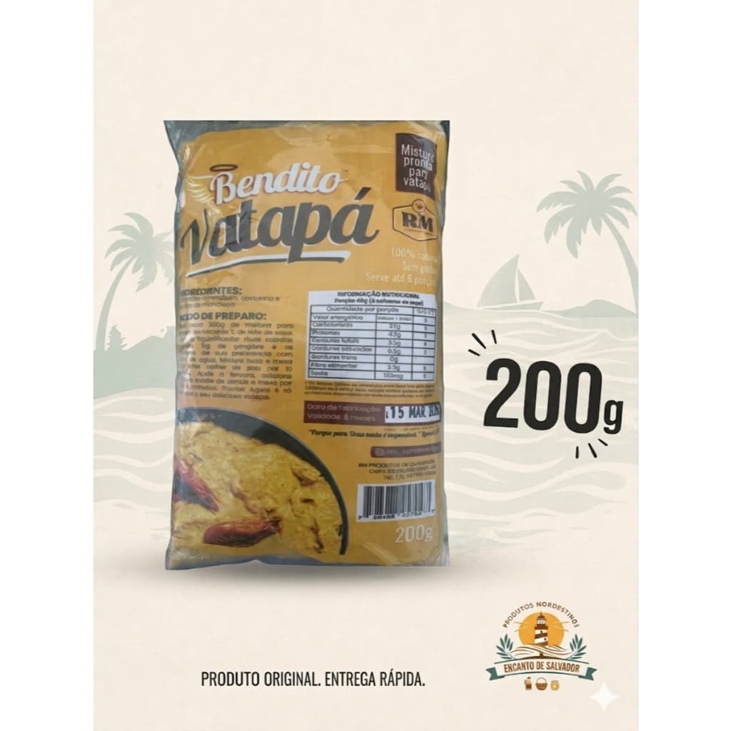 Mistura para Vatapá Bendito Vatapá - 200g
