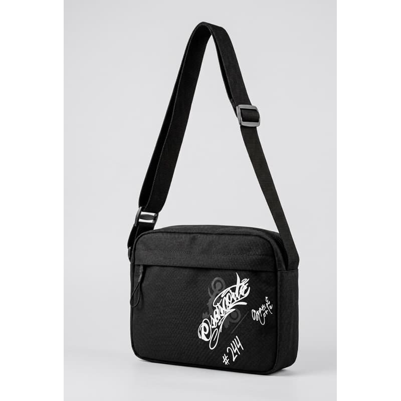 Bolsa masculina e feminina lateral alça regulável shoulder bag osascorte transversal