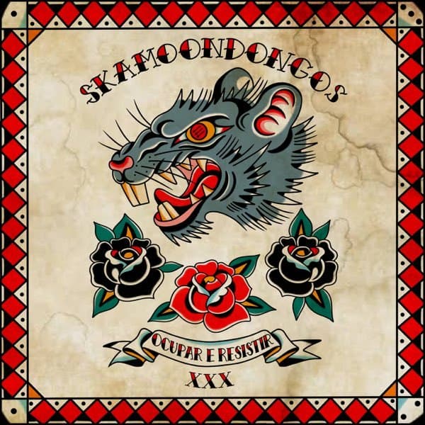 (TMCD200) SKAMOONDONGOS - OCUPAR E RESISTIR - EP 7" COMPACTO VINIL - PUNK SKA SKACORE - LANÇAMENTO!!!