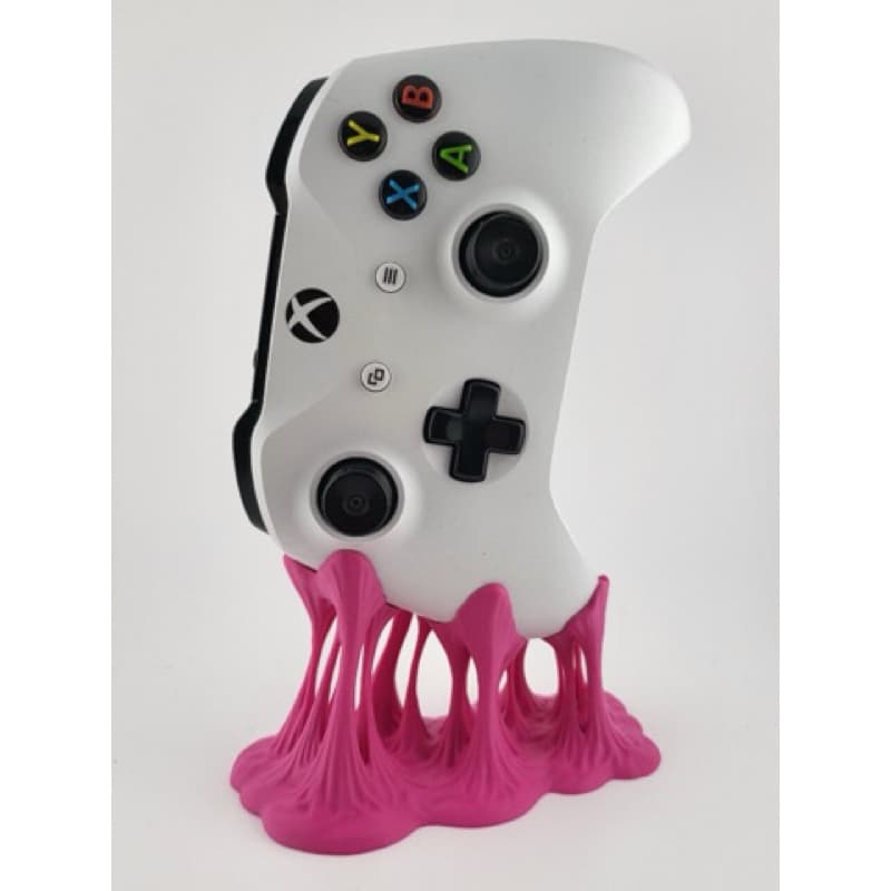 Suporte Controle Xbox Mesa Gamer | Base Estilo Chiclete Criativo | Porta Joystick Setup Gamer Diferente