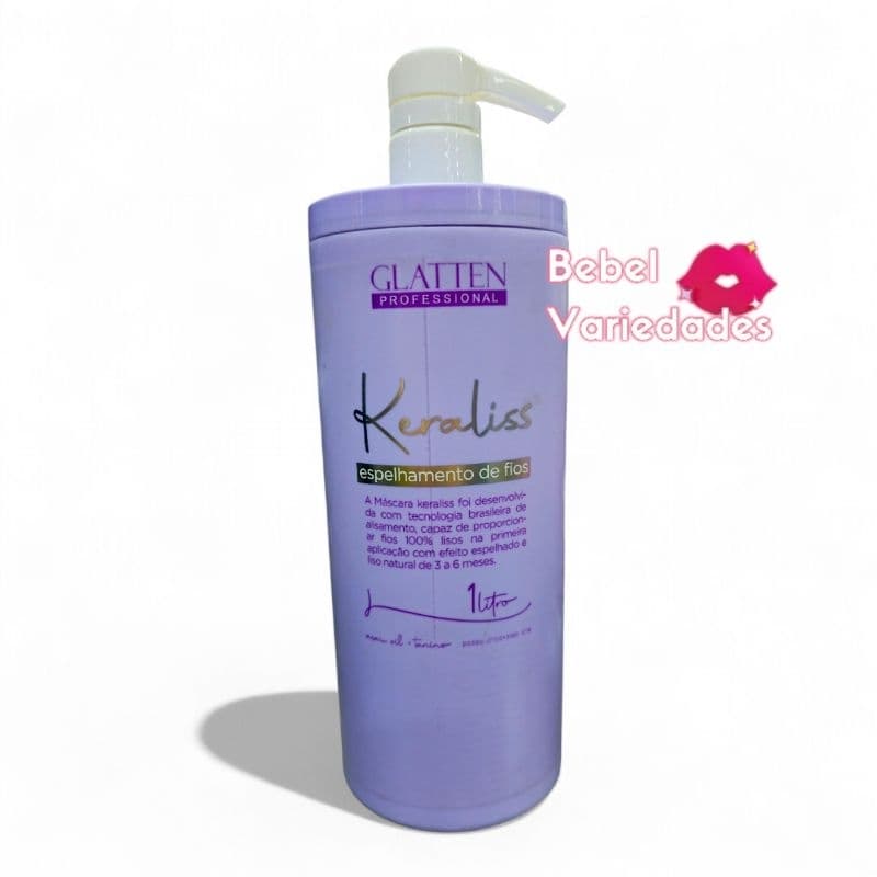 Progressiva Glatten Keraliss 1000ml - Alisamento Orgânico