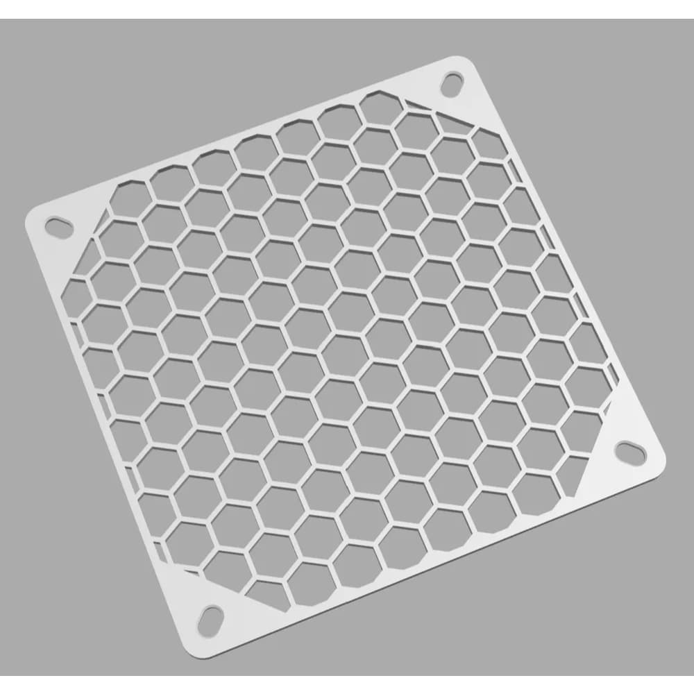 Grade Ventoinha PC Hexagonal 120mm Gamer Custom RGB