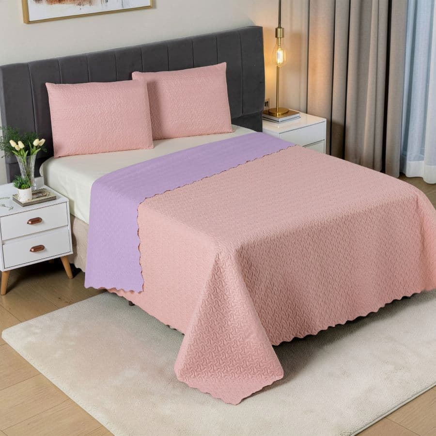 Cobre Leito Dupla Face Solteiro Casal Queen Matelado Micropercal