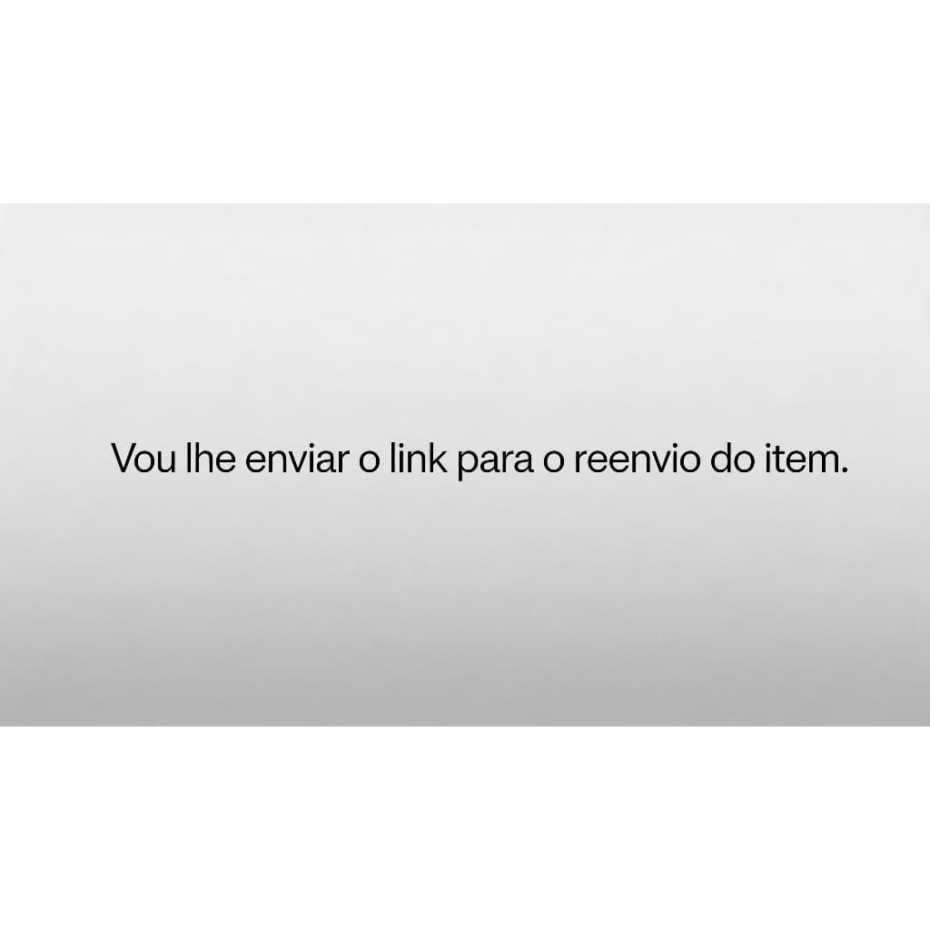 Vou te enviar o link para reenviar o item. (Reenviar item)-BF