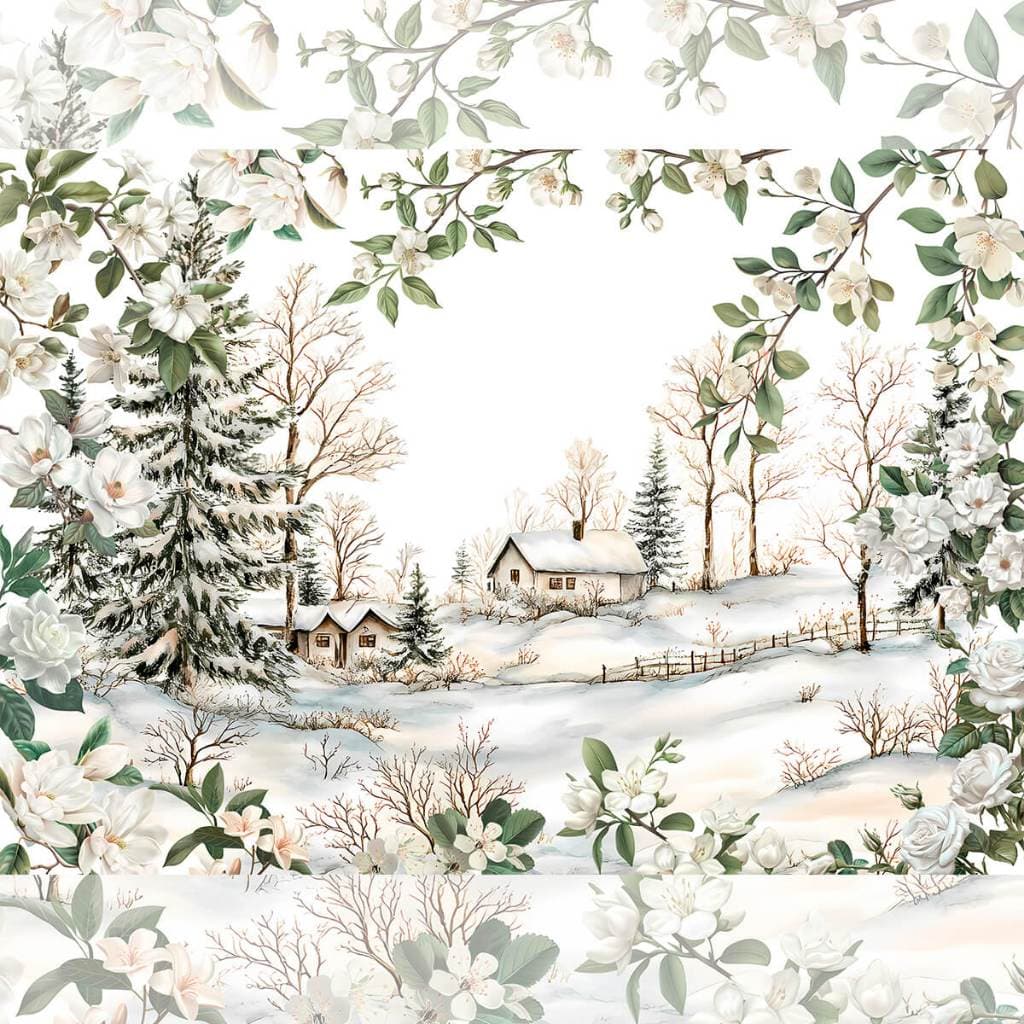 Papel De Parede Adesivo Paisagem Natureza Floresta