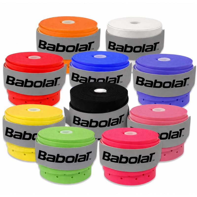 Kit 10 Overgrip Babolat Para Beach Tennis Tênis Padel tennis Colorido Perfurado Envio Imediato.