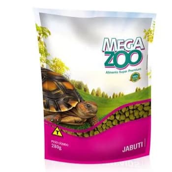 MEGAZOO EXTRUSADA JABUTIS - 280GR